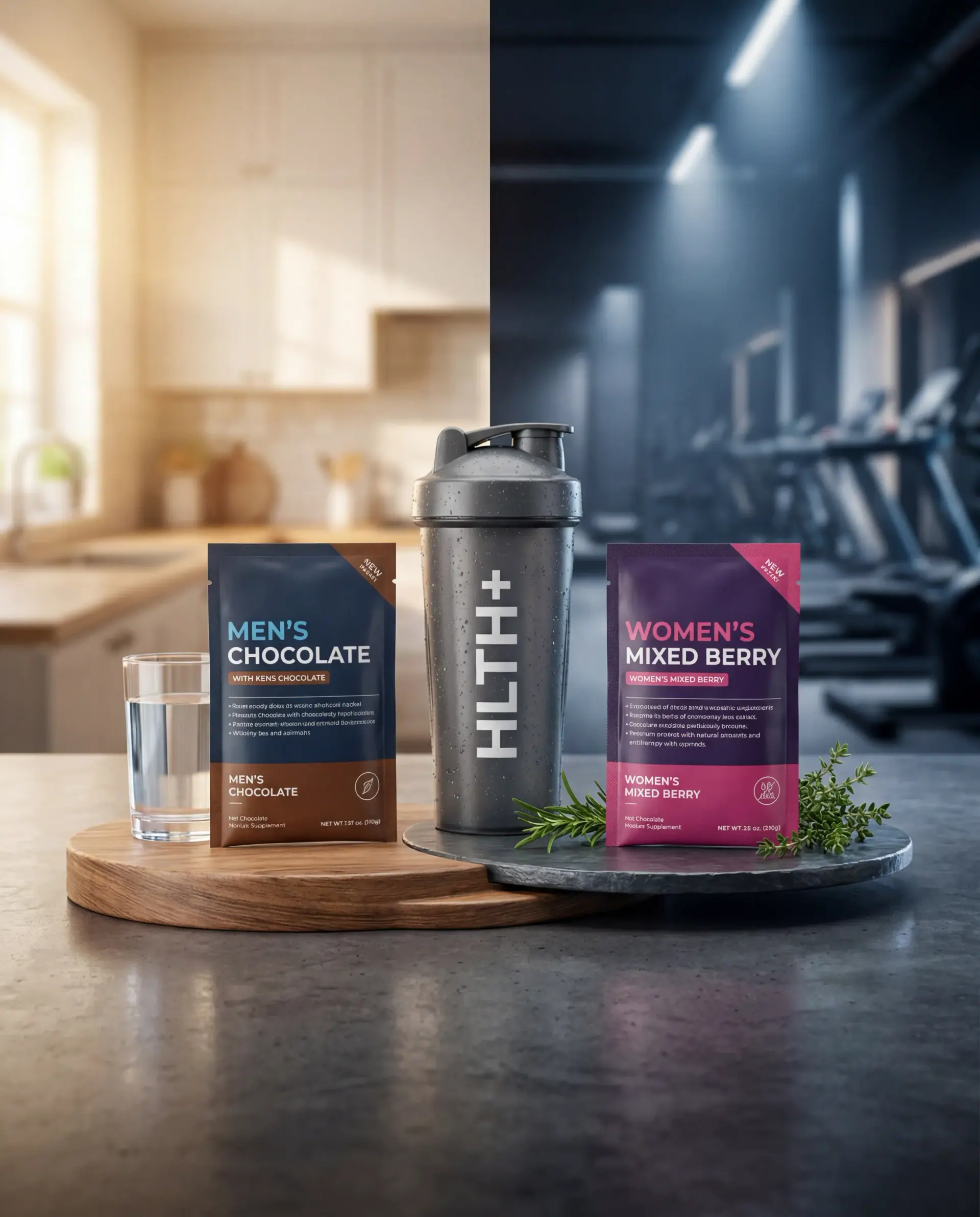 Hlth+ — campaign visual 1 of 9 (AI-produced)