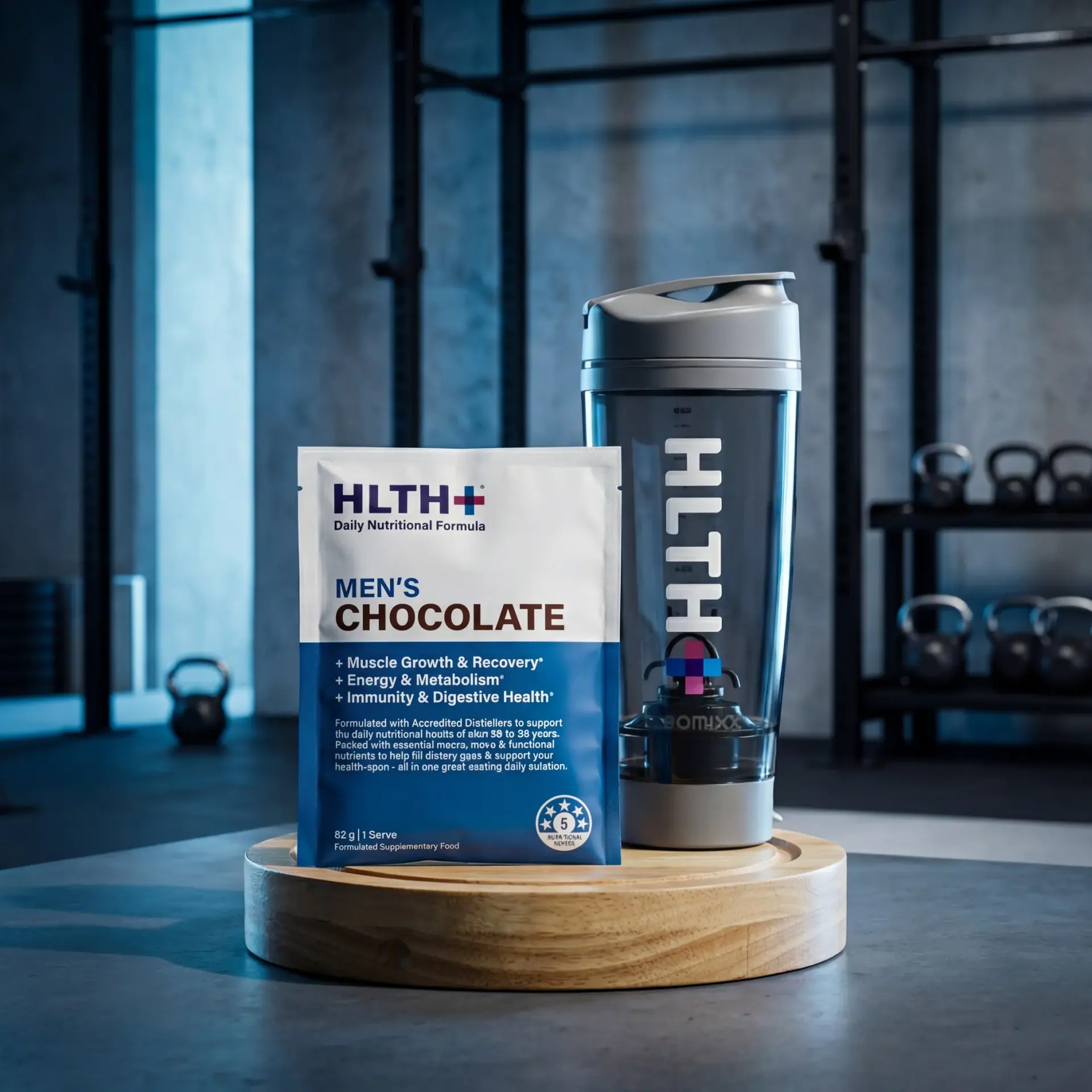 Hlth+ — campaign visual 6 of 9 (AI-produced)