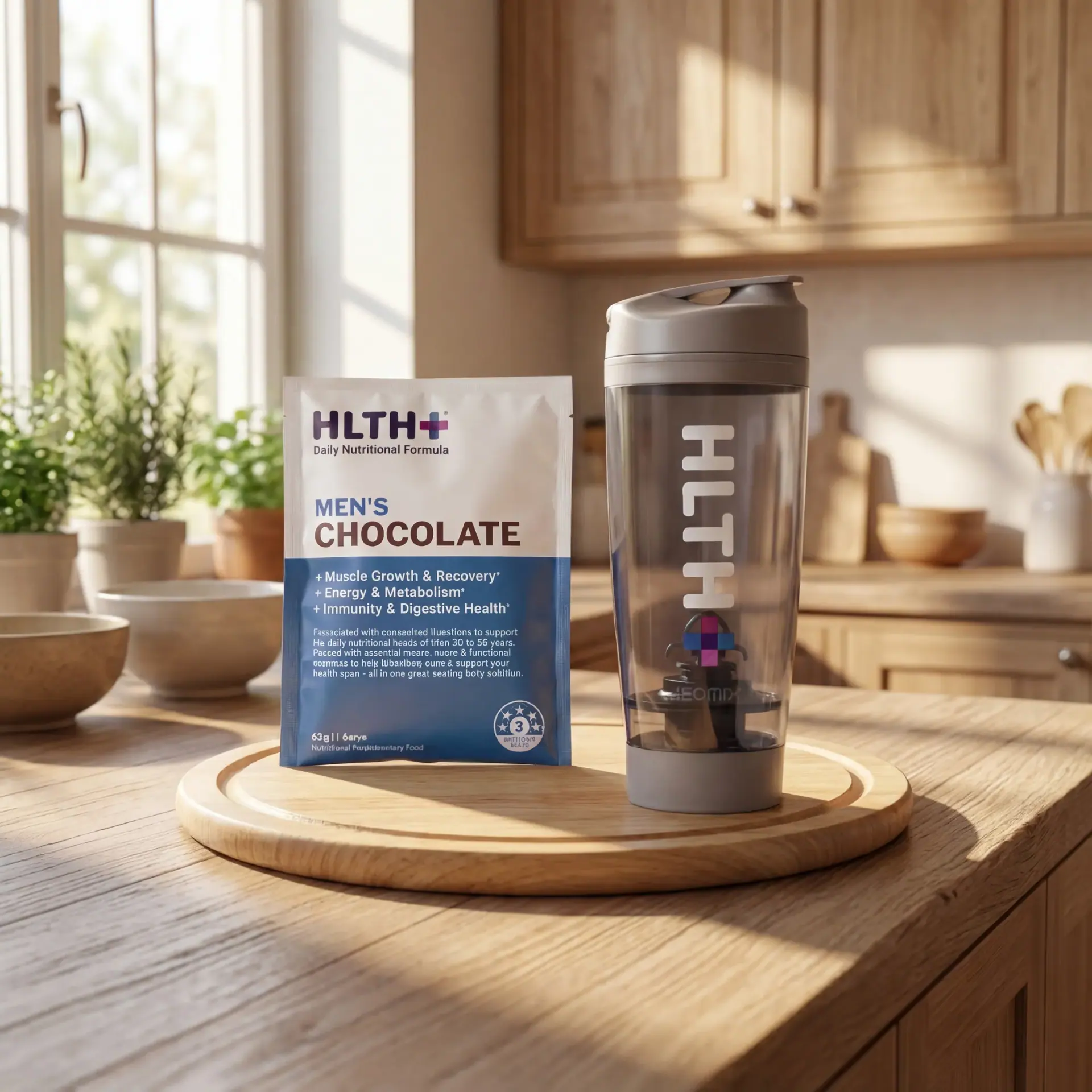 Hlth+ — campaign visual 9 of 9 (AI-produced)